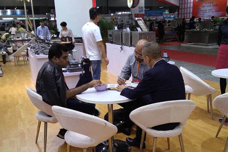 Clients at Hotelex Fair 2016