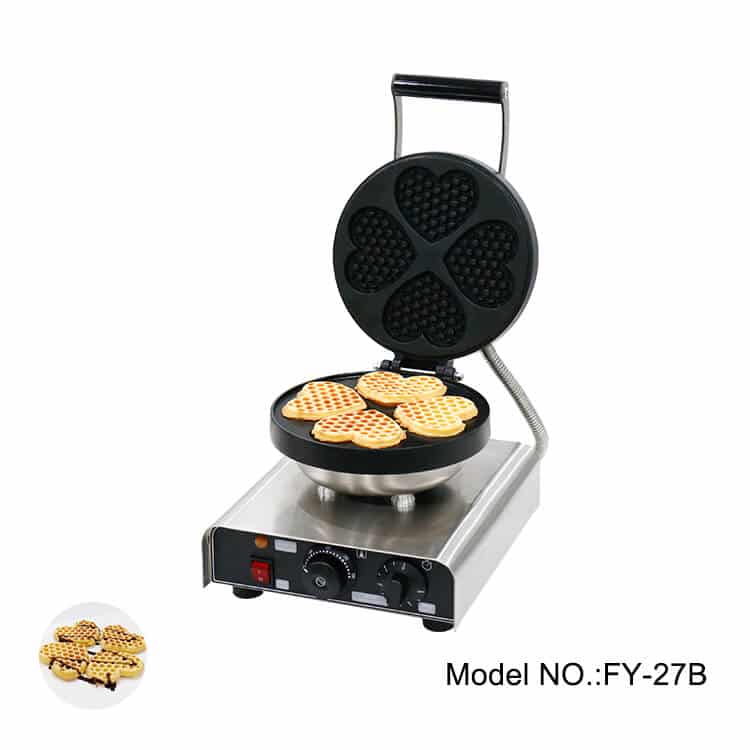 heart shaped waffle maker